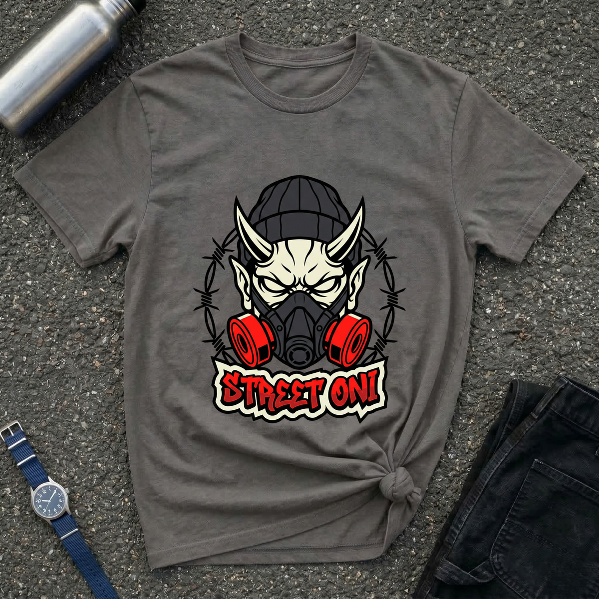 Street Oni Graphic T-Shirt