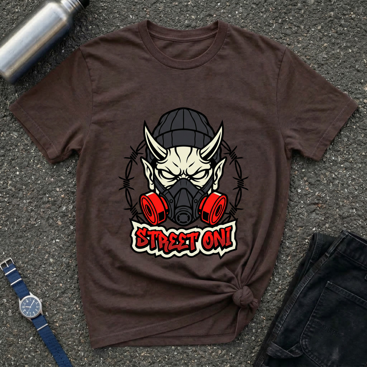 Street Oni Graphic T-Shirt