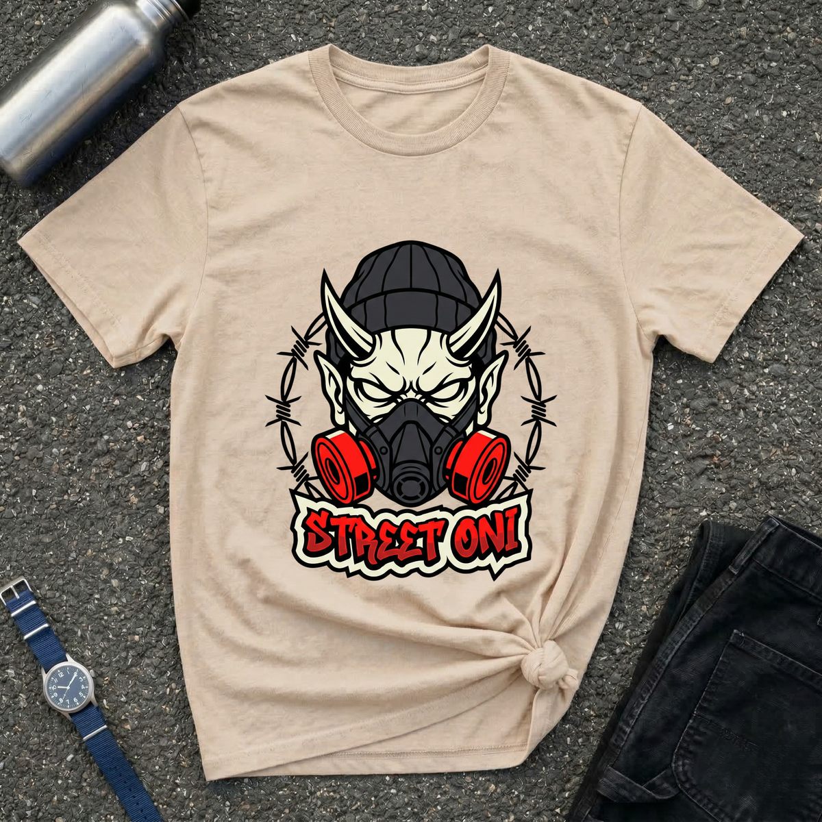 Street Oni Graphic T-Shirt
