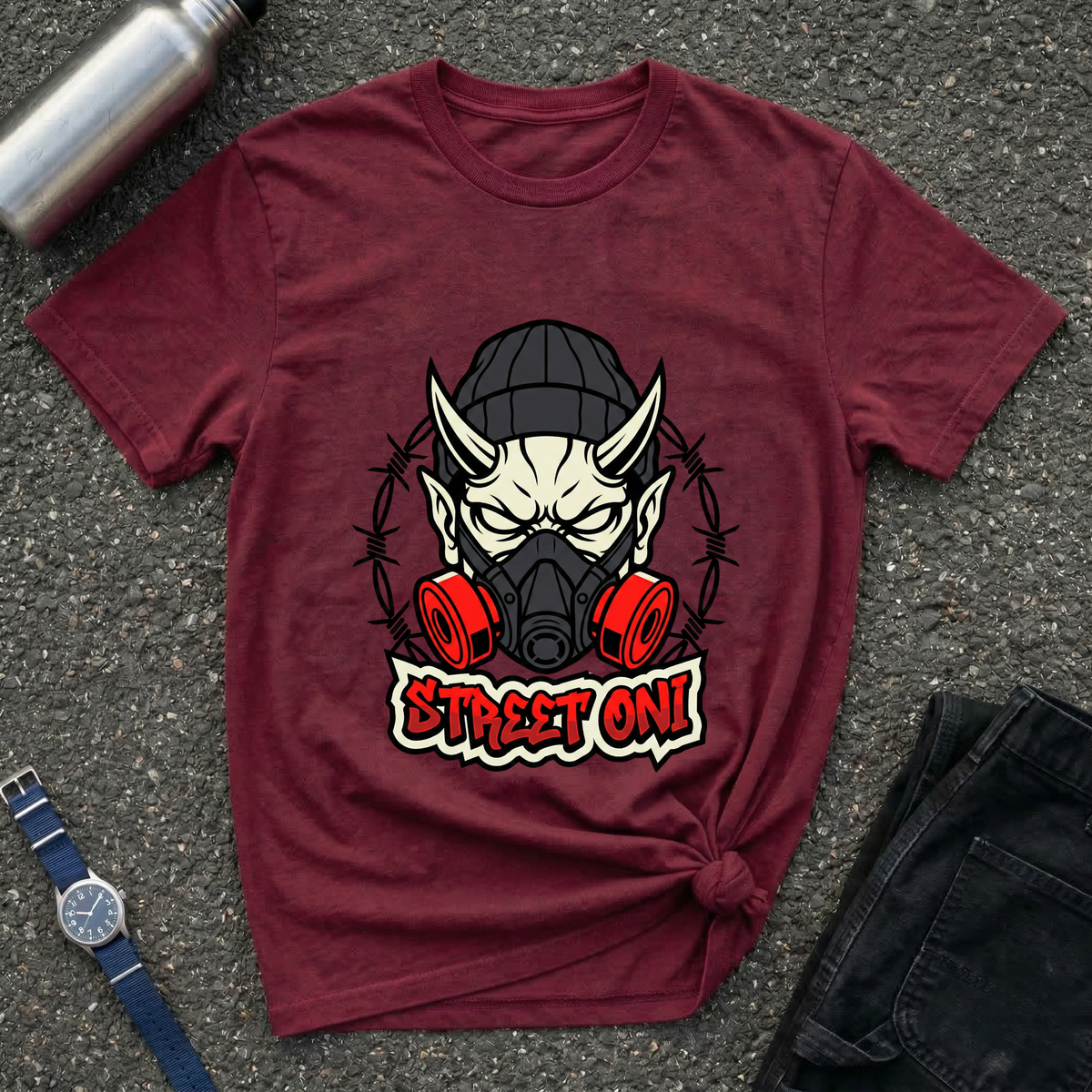 Street Oni Graphic T-Shirt