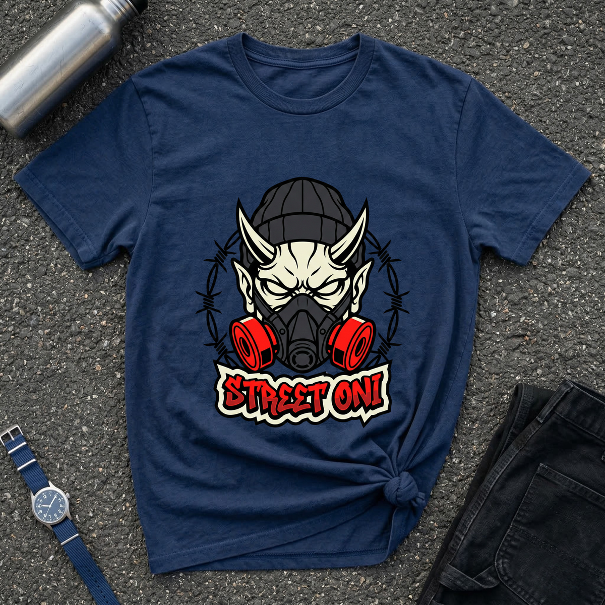 Street Oni Graphic T-Shirt