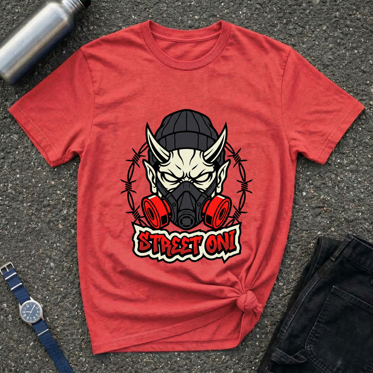 Street Oni Graphic T-Shirt