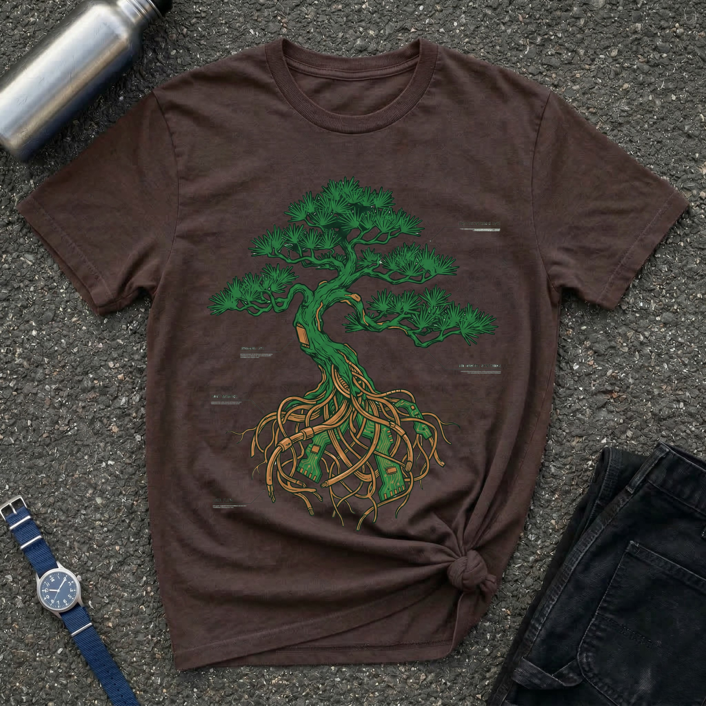 Bonsai Tree Roots T-Shirt