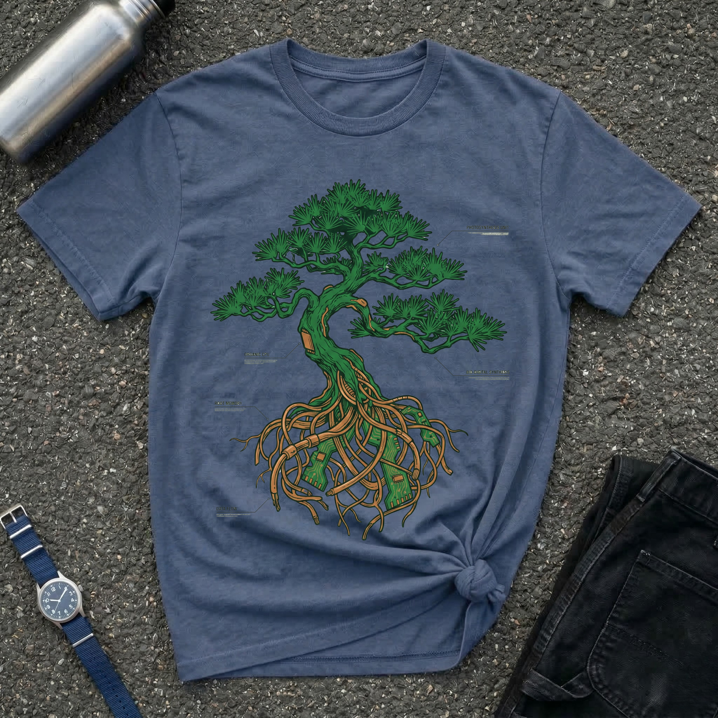 Bonsai Tree Roots T-Shirt