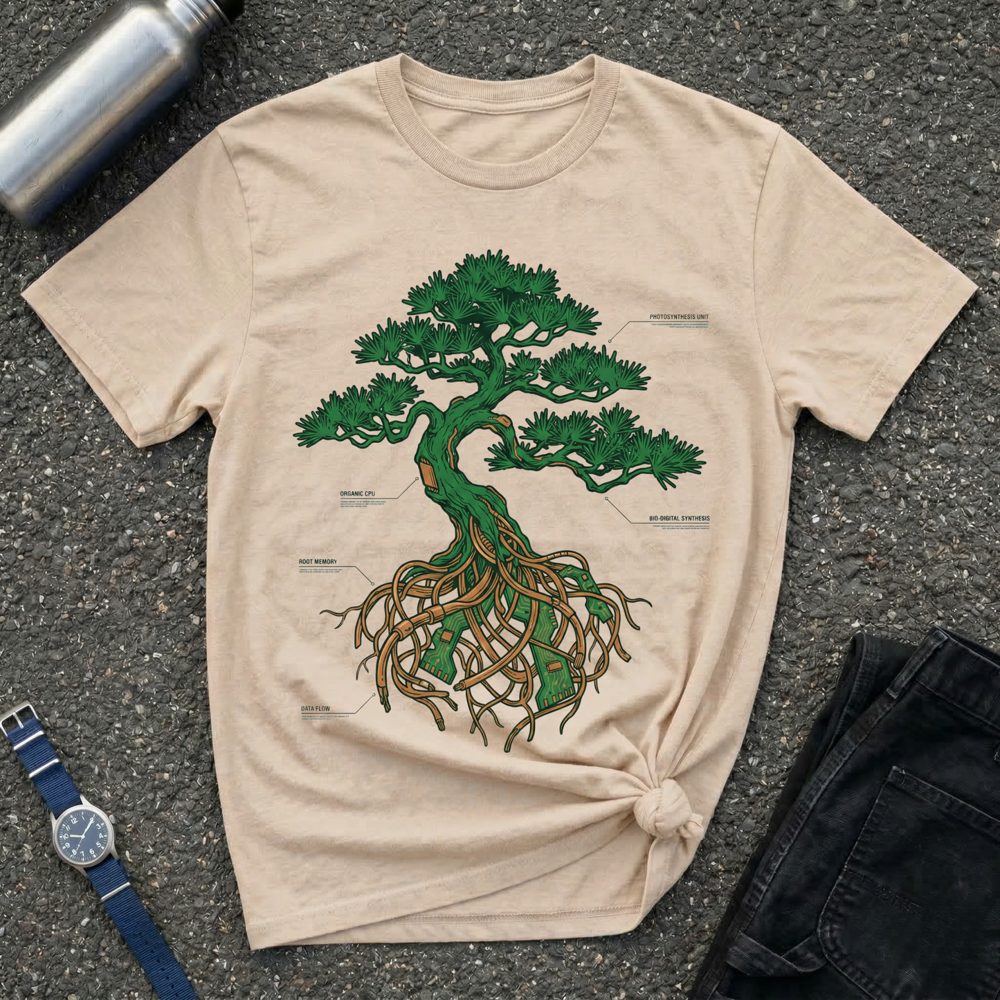 Bonsai Tree Roots T-Shirt