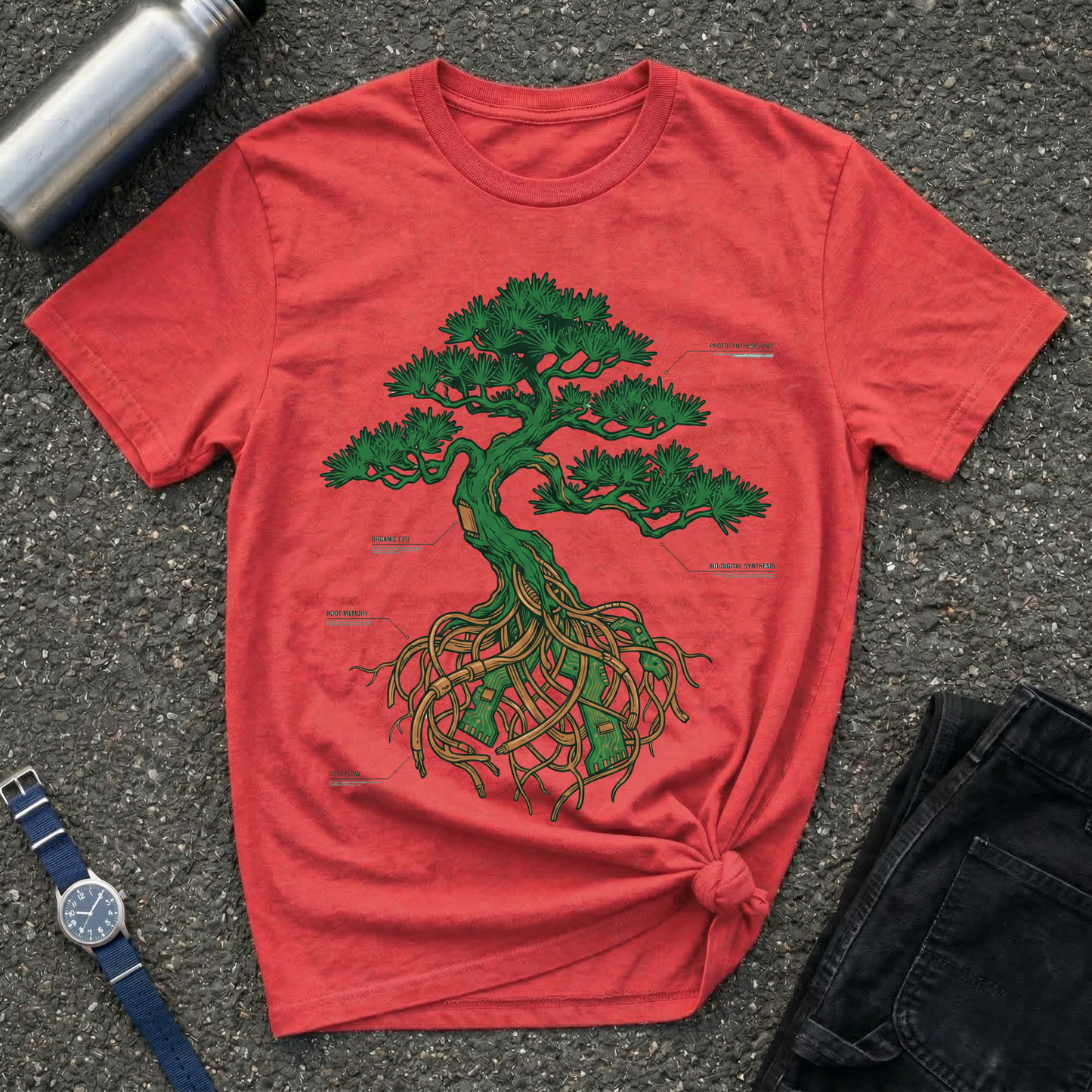 Bonsai Tree Roots T-Shirt