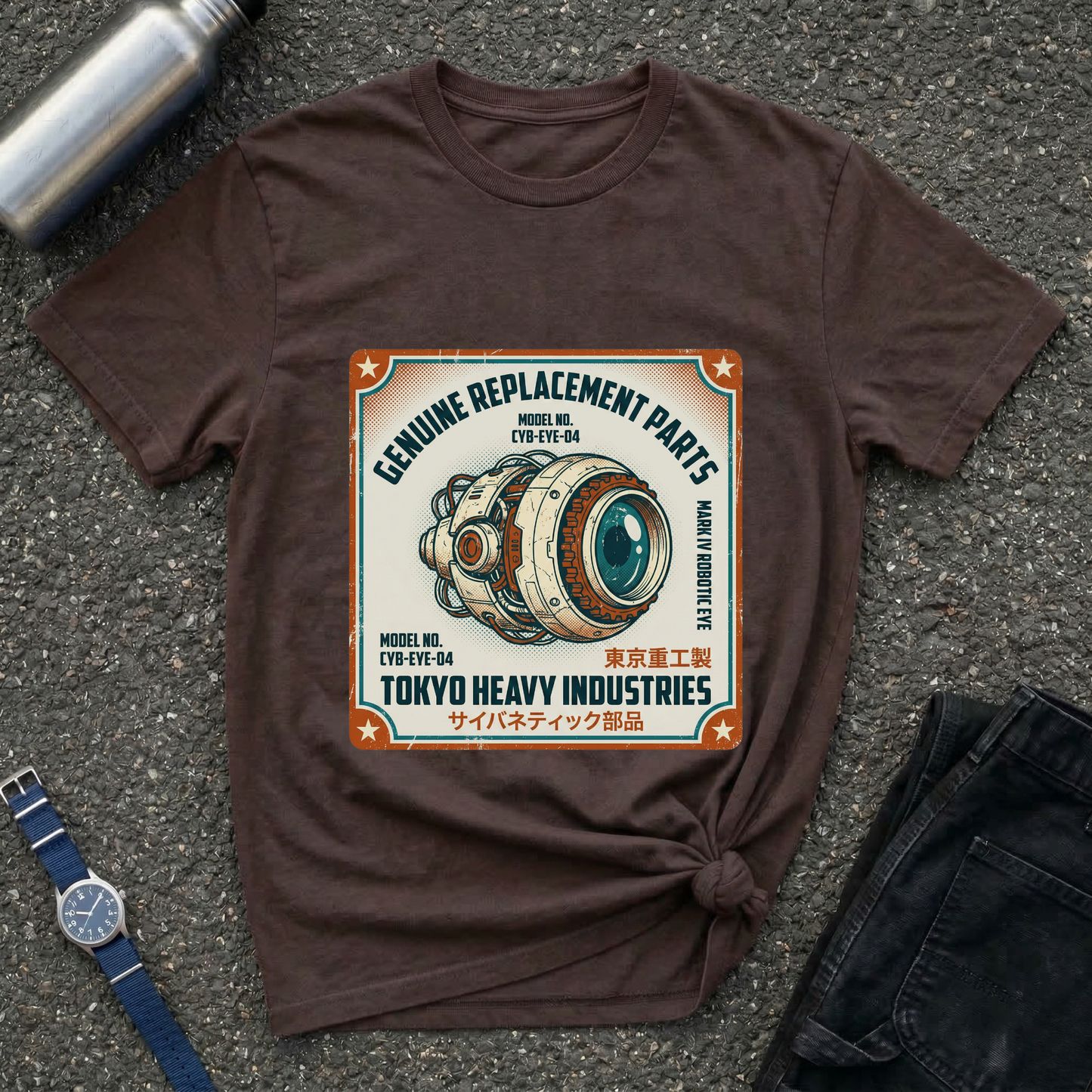 Retro Tokyo Heavy Industries T-Shirt