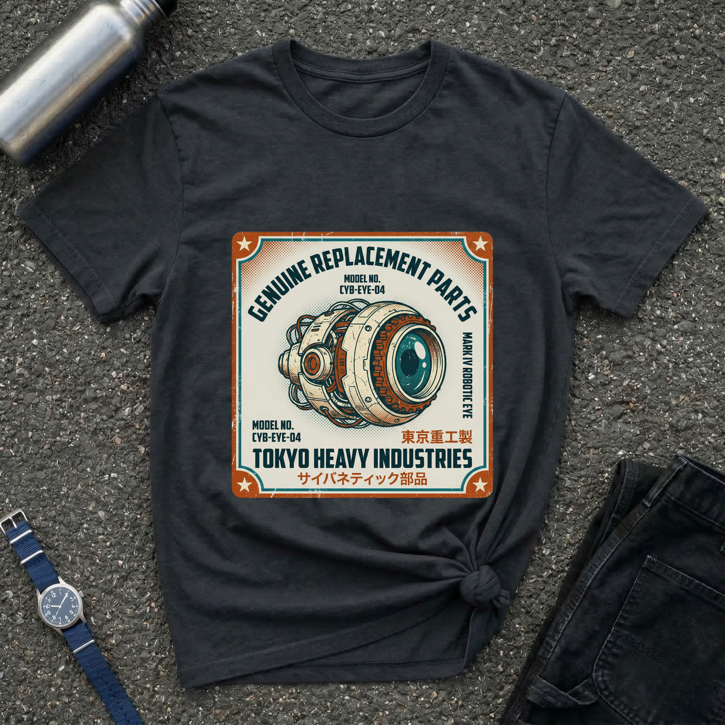 Retro Tokyo Heavy Industries T-Shirt
