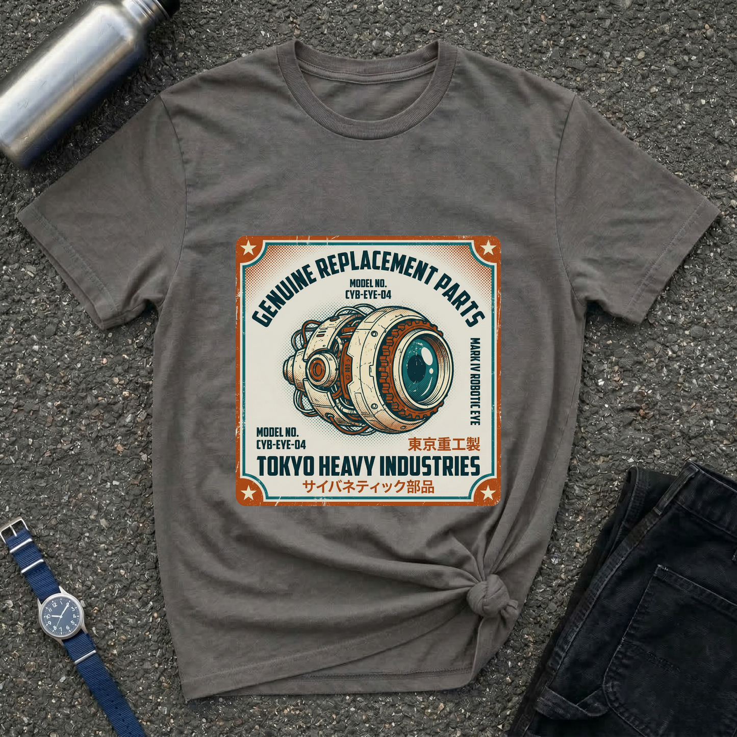 Retro Tokyo Heavy Industries T-Shirt