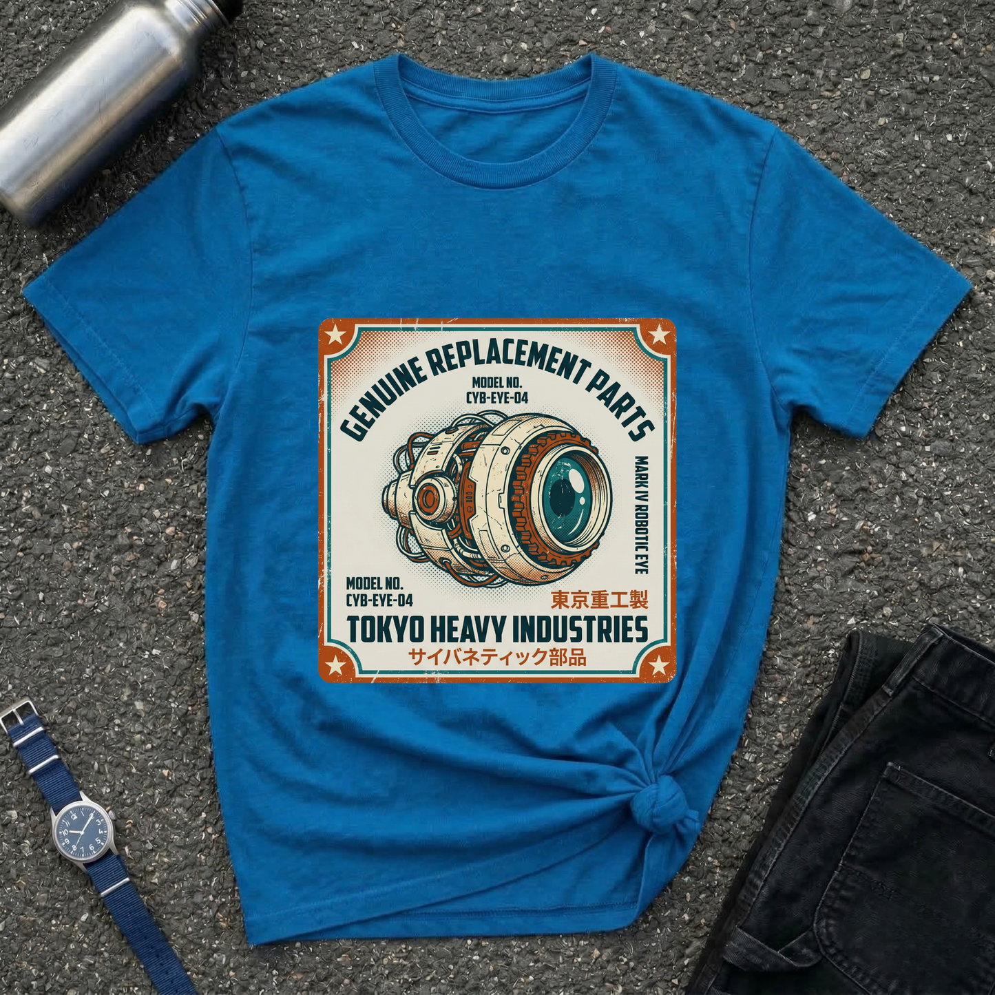 Retro Tokyo Heavy Industries T-Shirt