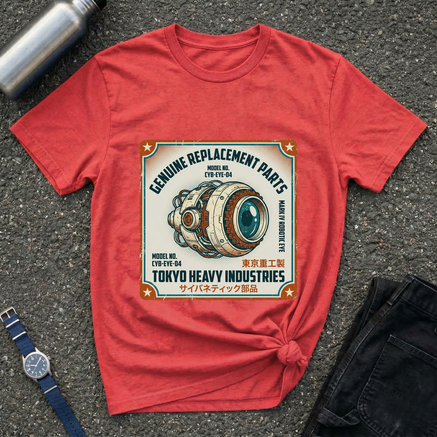 Retro Tokyo Heavy Industries T-Shirt