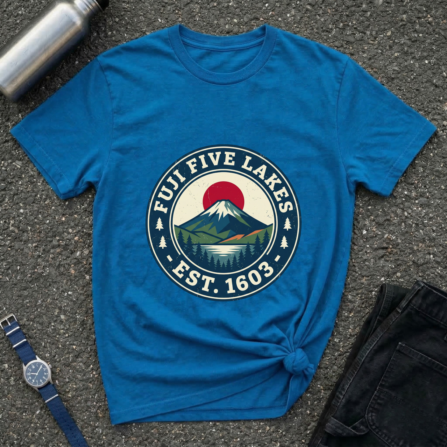 Fuji Five Lakes Graphic T-Shirt