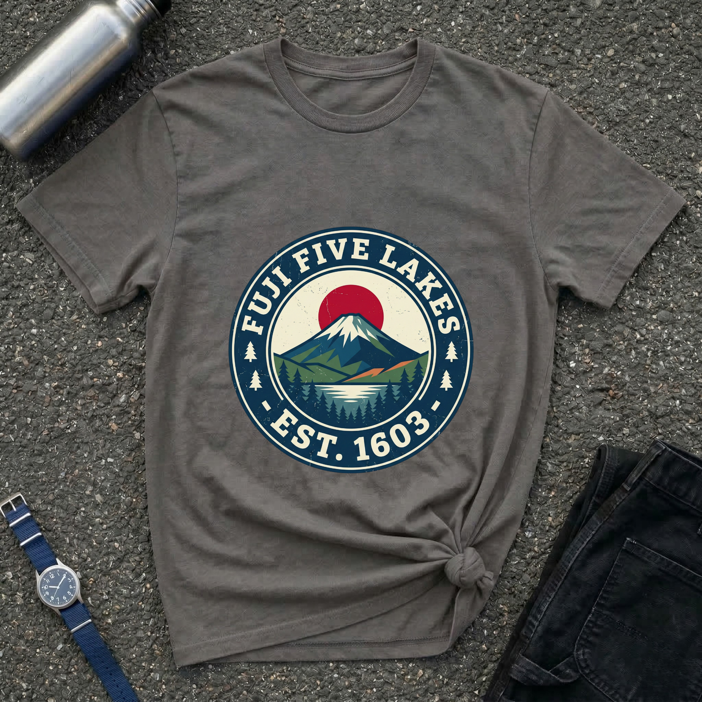 Fuji Five Lakes Graphic T-Shirt