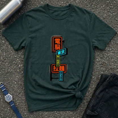 Neon Tokyo Signs T-Shirt