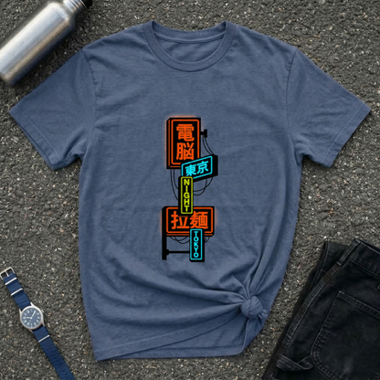 Neon Tokyo Signs T-Shirt