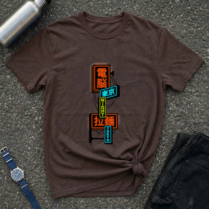 Neon Tokyo Signs T-Shirt