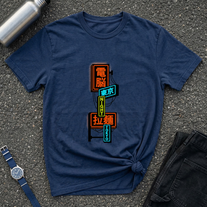 Neon Tokyo Signs T-Shirt