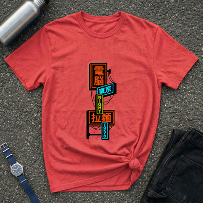 Neon Tokyo Signs T-Shirt