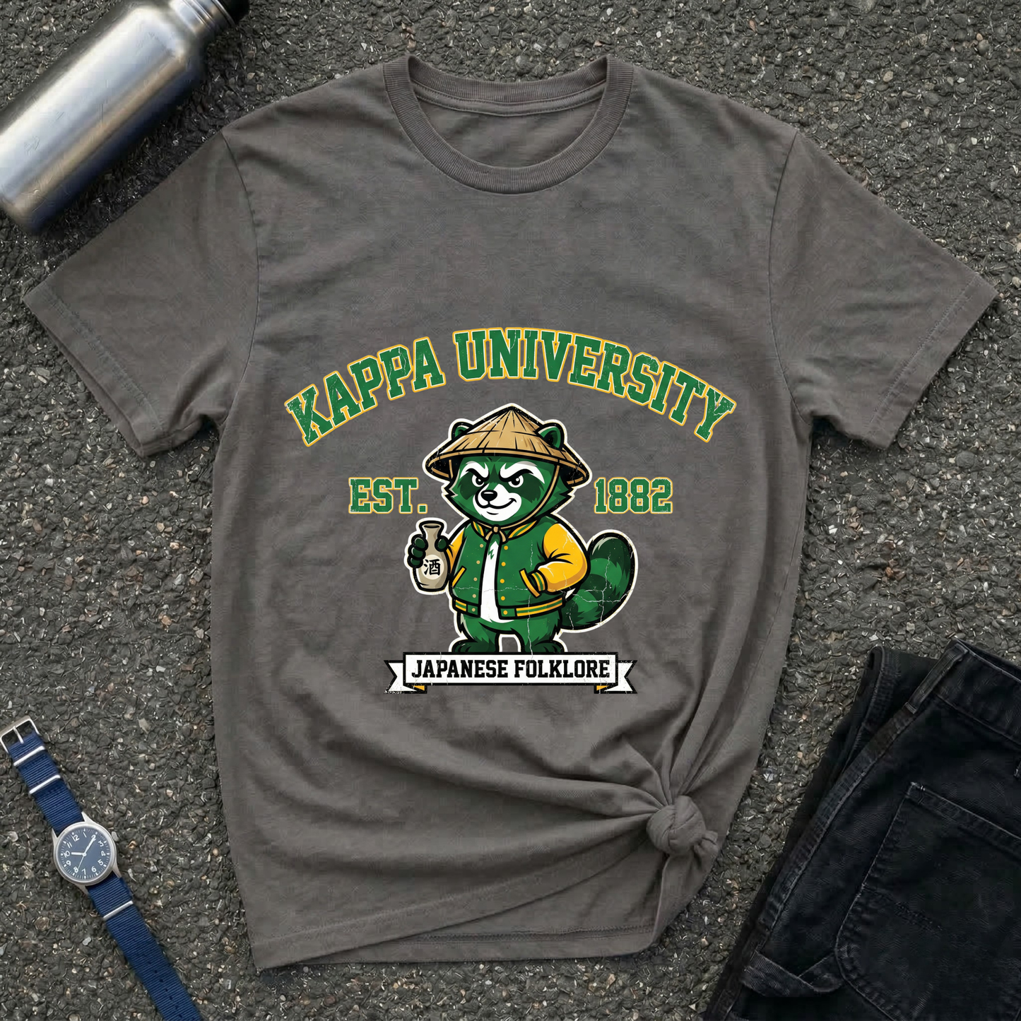 Kappa University Tan T-Shirt