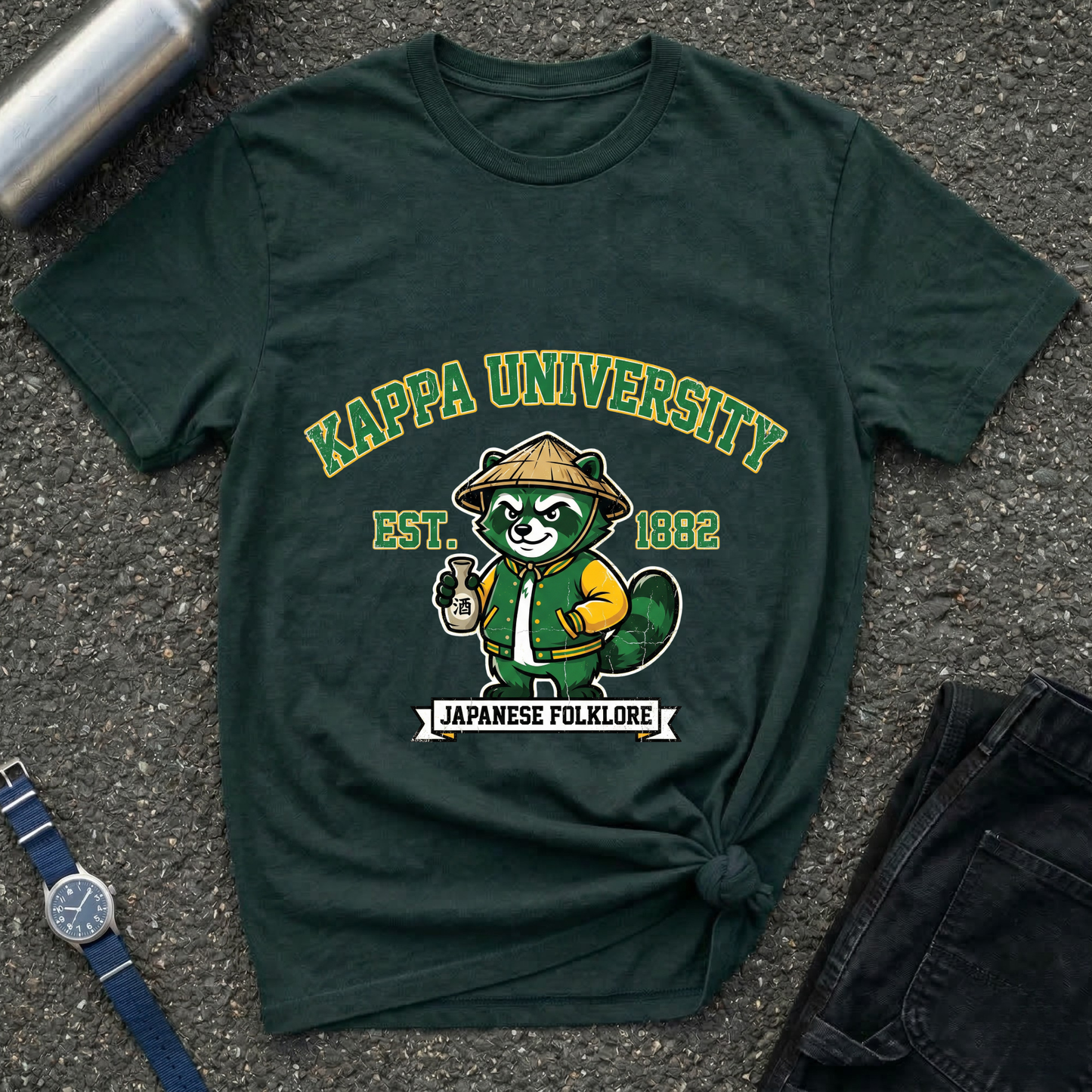 Kappa University Tan T-Shirt