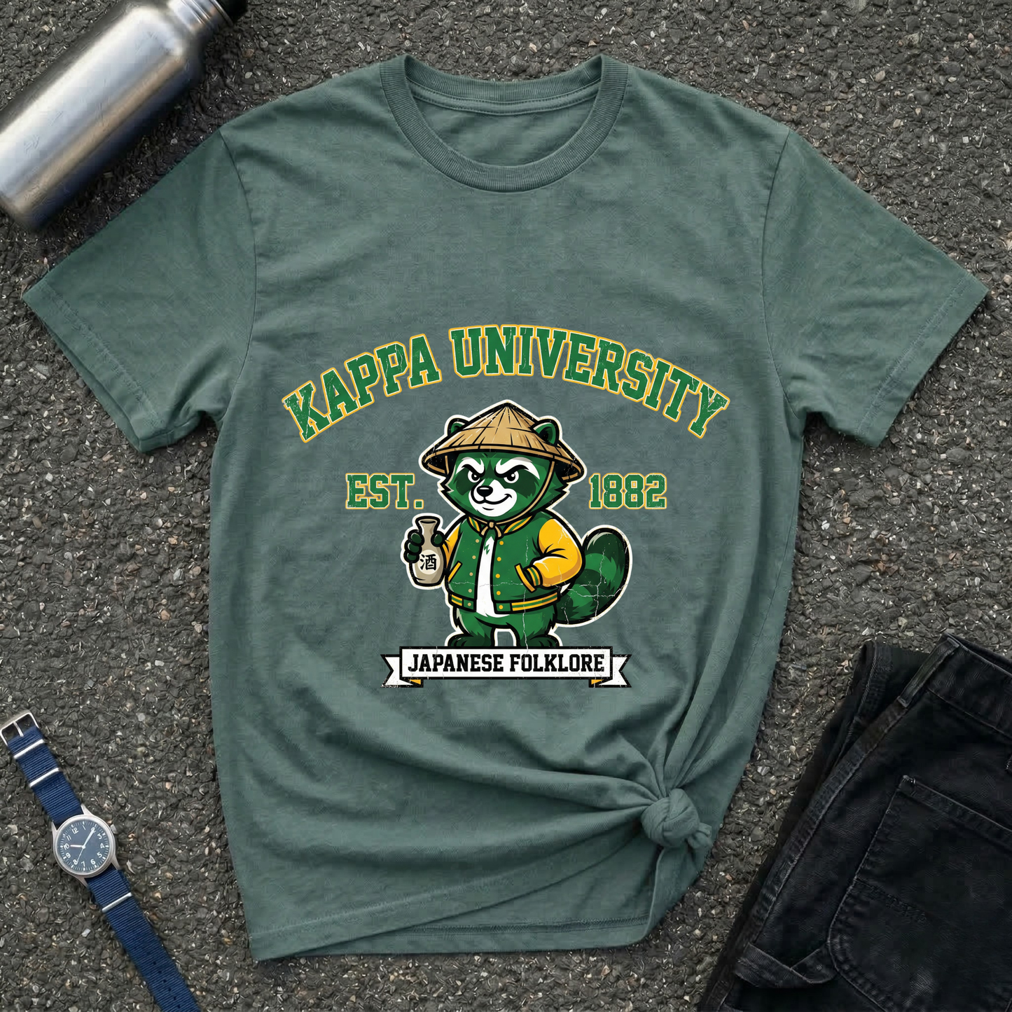 Kappa University Tan T-Shirt