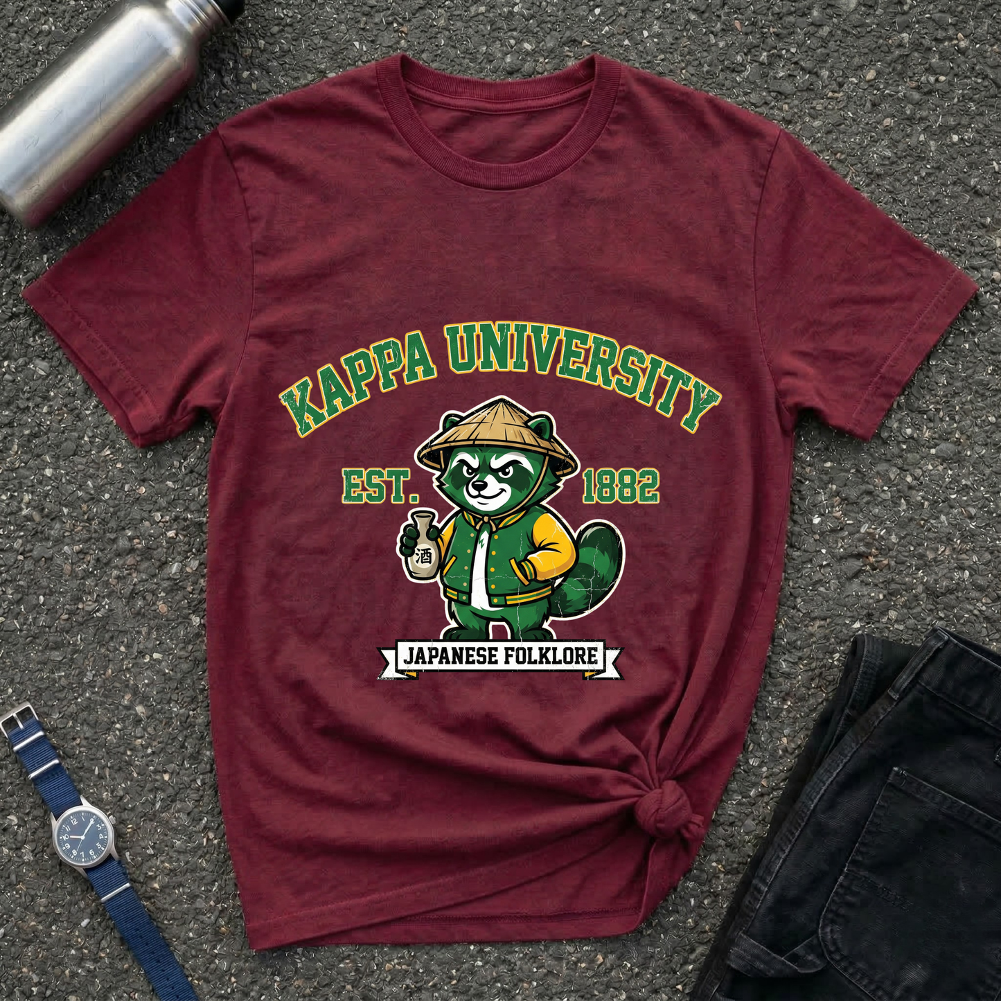 Kappa University Tan T-Shirt