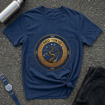 Neo-Tokyo Samurai Tee — Vintage Bonsai Sword Graphic