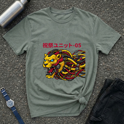 Lion Head Graphic T-Shirt