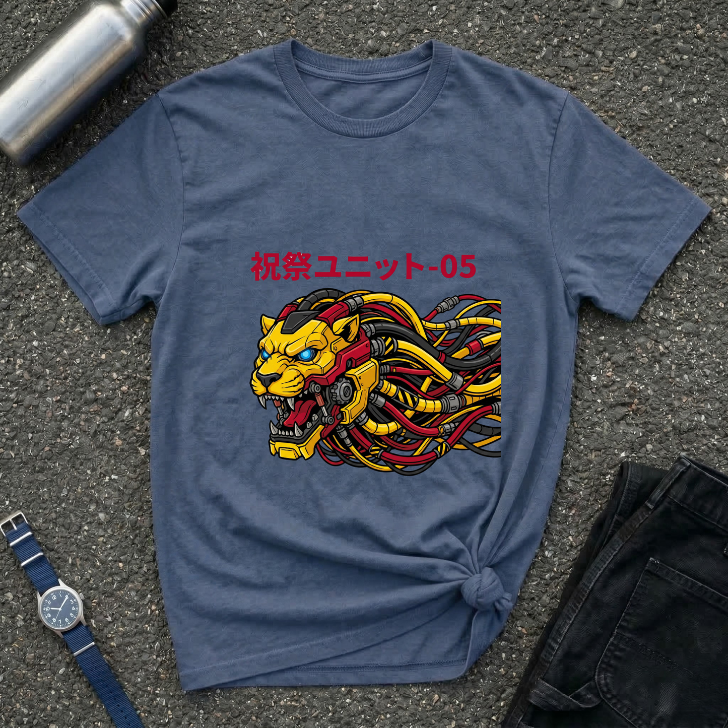 Lion Head Graphic T-Shirt