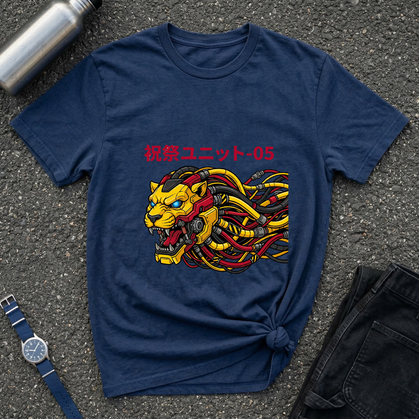 Lion Head Graphic T-Shirt