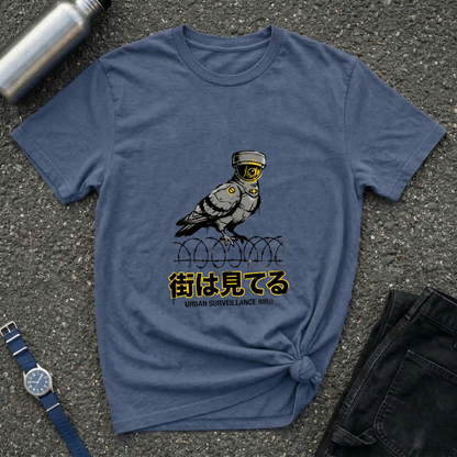 Pigeon Watch T-Shirt Graphic Tee