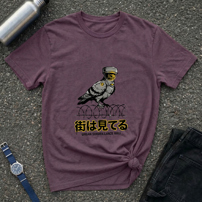 Pigeon Watch T-Shirt Graphic Tee