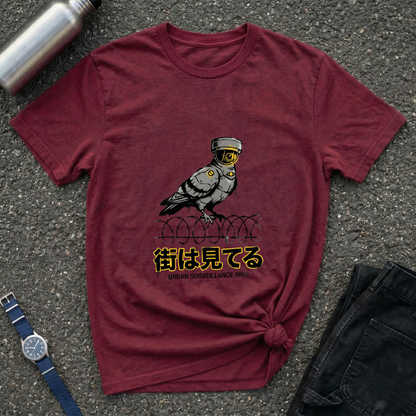 Pigeon Watch T-Shirt Graphic Tee