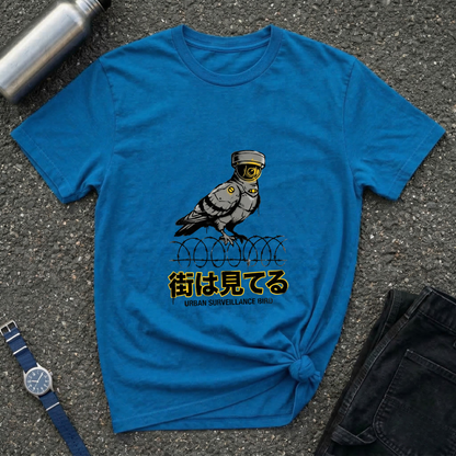 Pigeon Watch T-Shirt Graphic Tee
