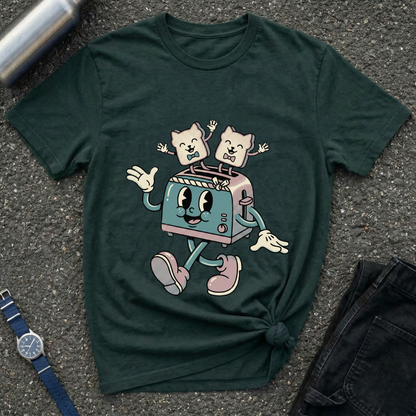 Toaster Cartoon T-Shirt
