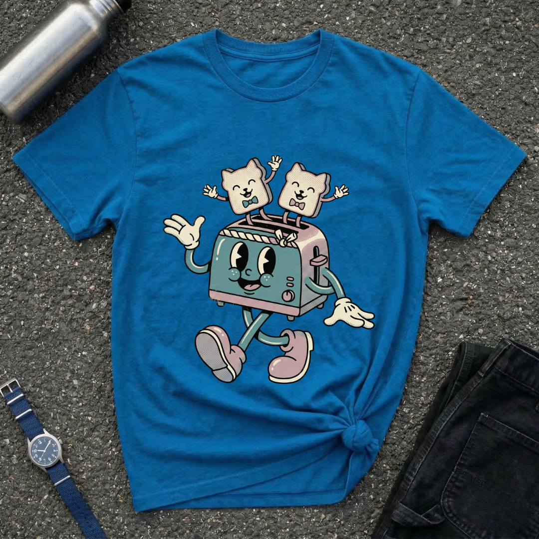 Toaster Cartoon T-Shirt