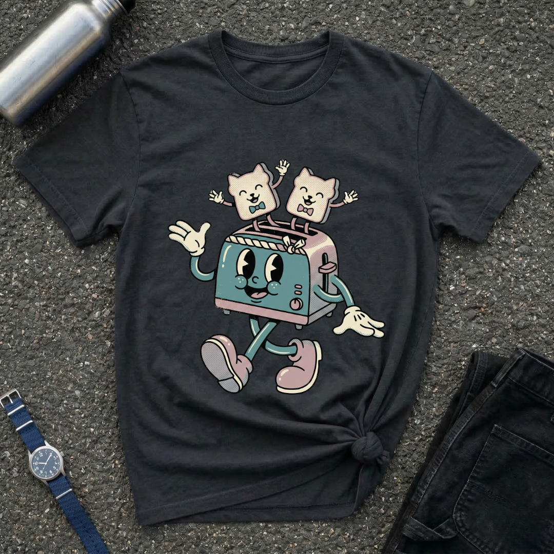 Toaster Cartoon T-Shirt