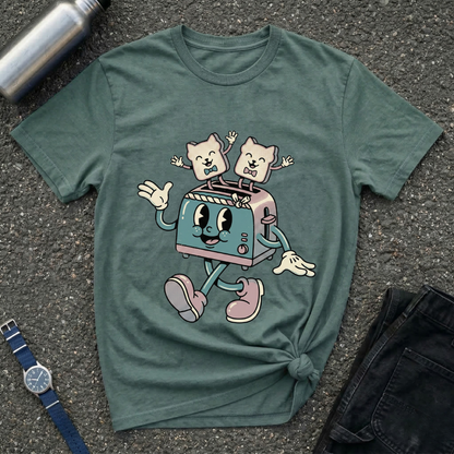 Toaster Cartoon T-Shirt