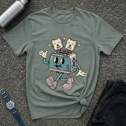 Toaster Cartoon T-Shirt