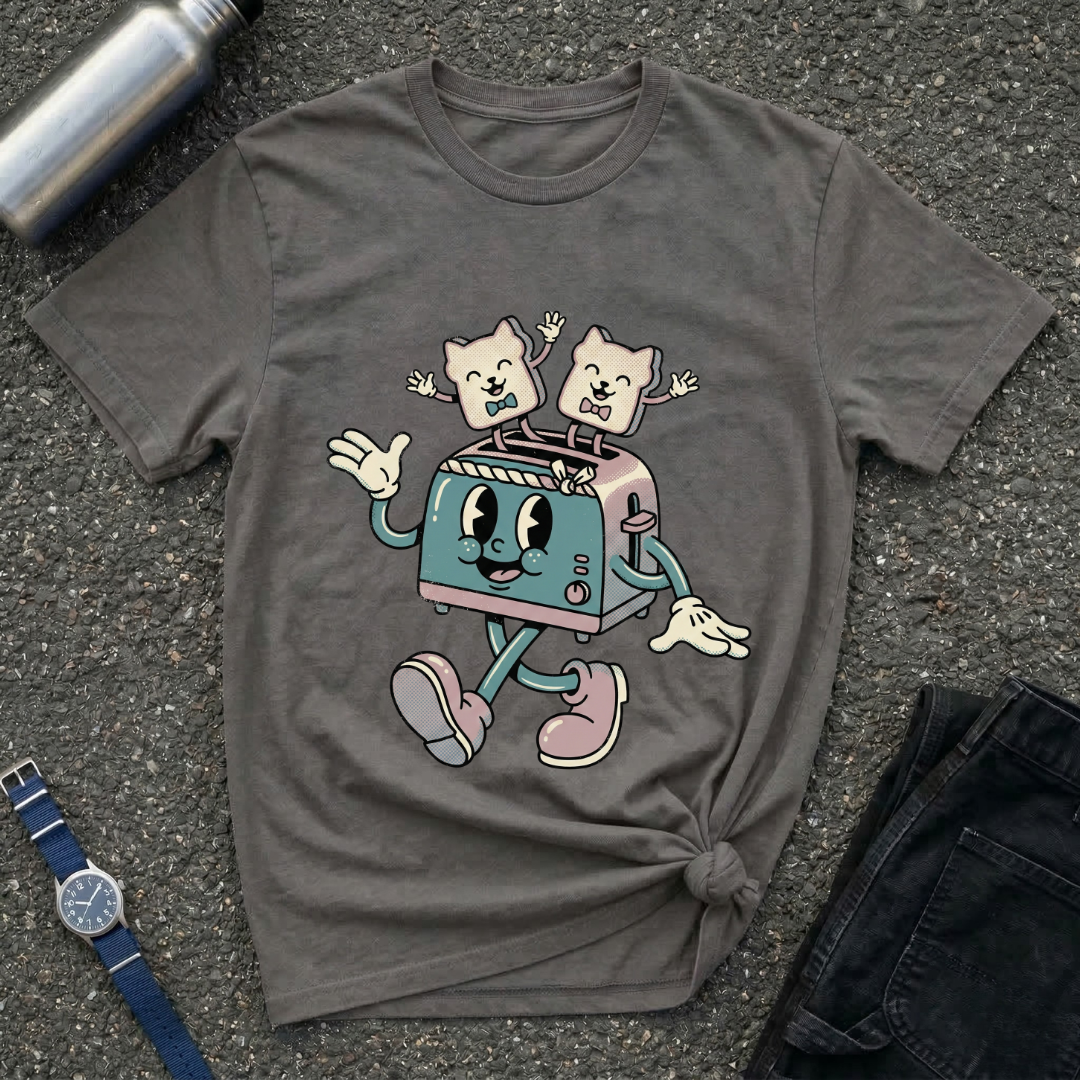 Toaster Cartoon T-Shirt