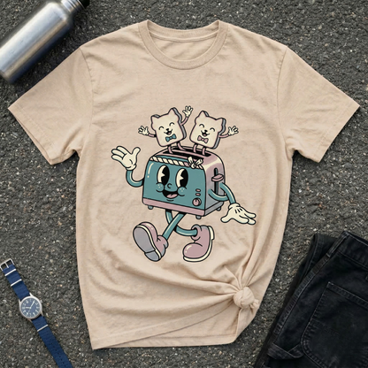 Toaster Cartoon T-Shirt