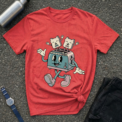 Toaster Cartoon T-Shirt