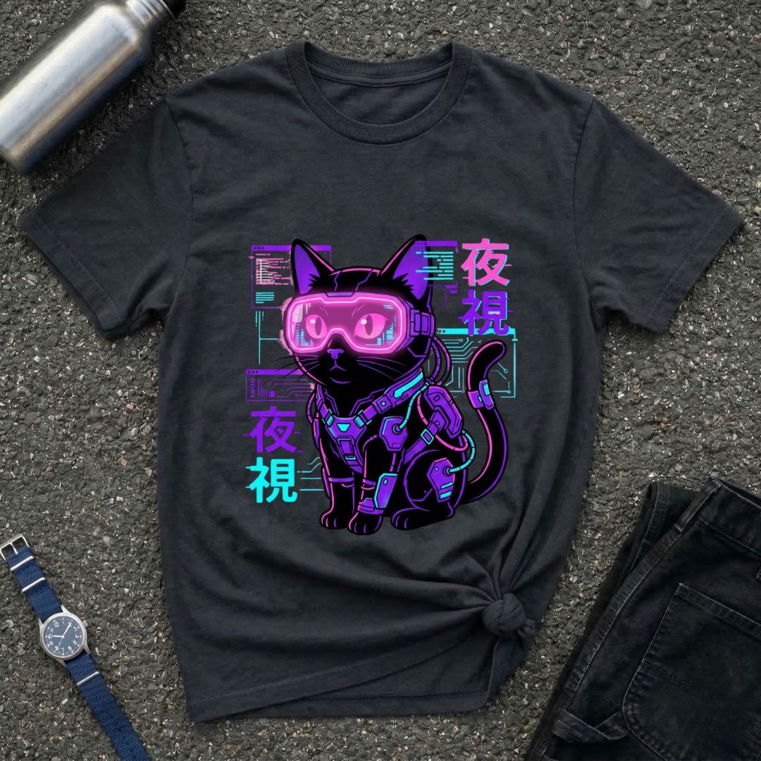 Cyber Cat T-Shirt