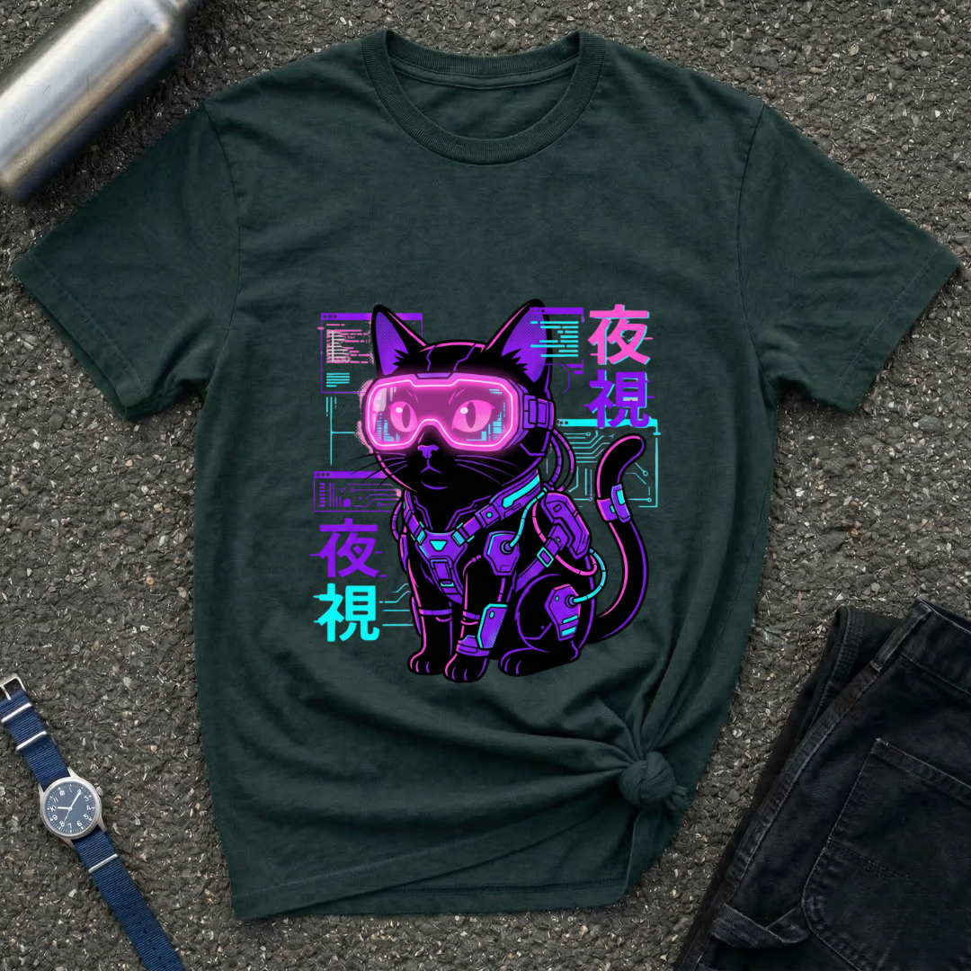 Cyber Cat T-Shirt