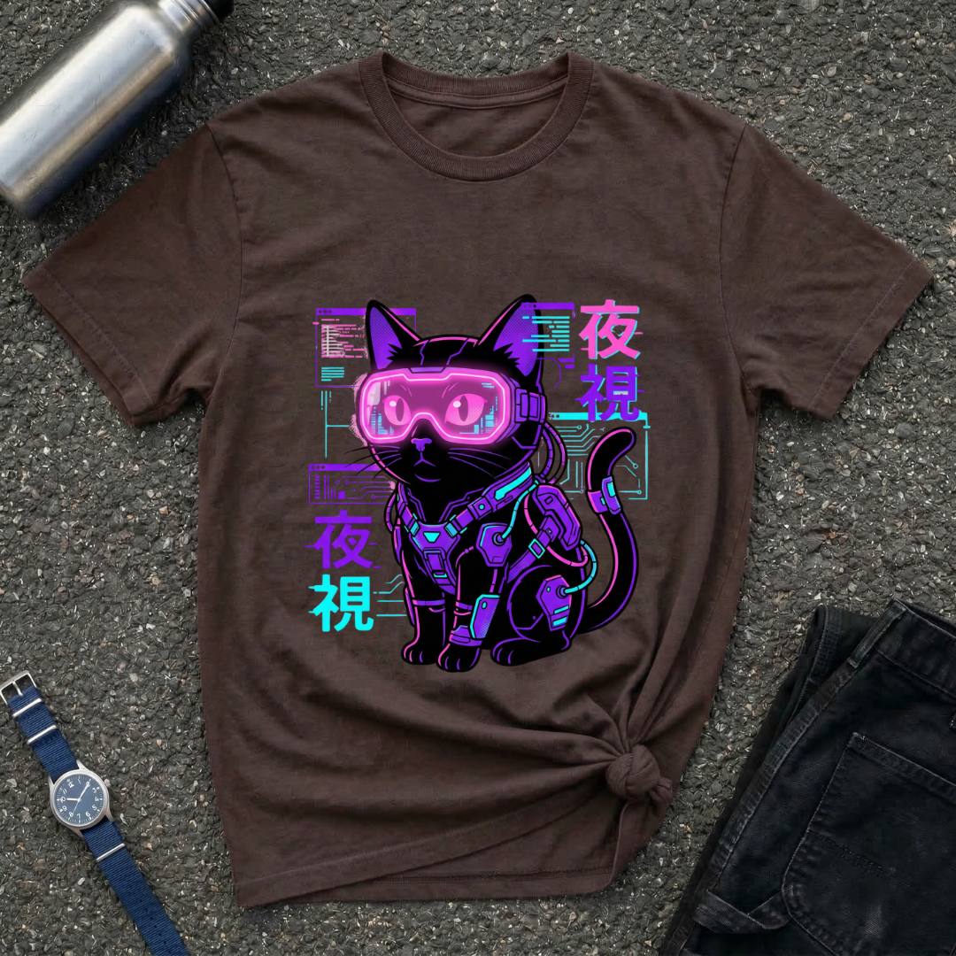 Cyber Cat T-Shirt