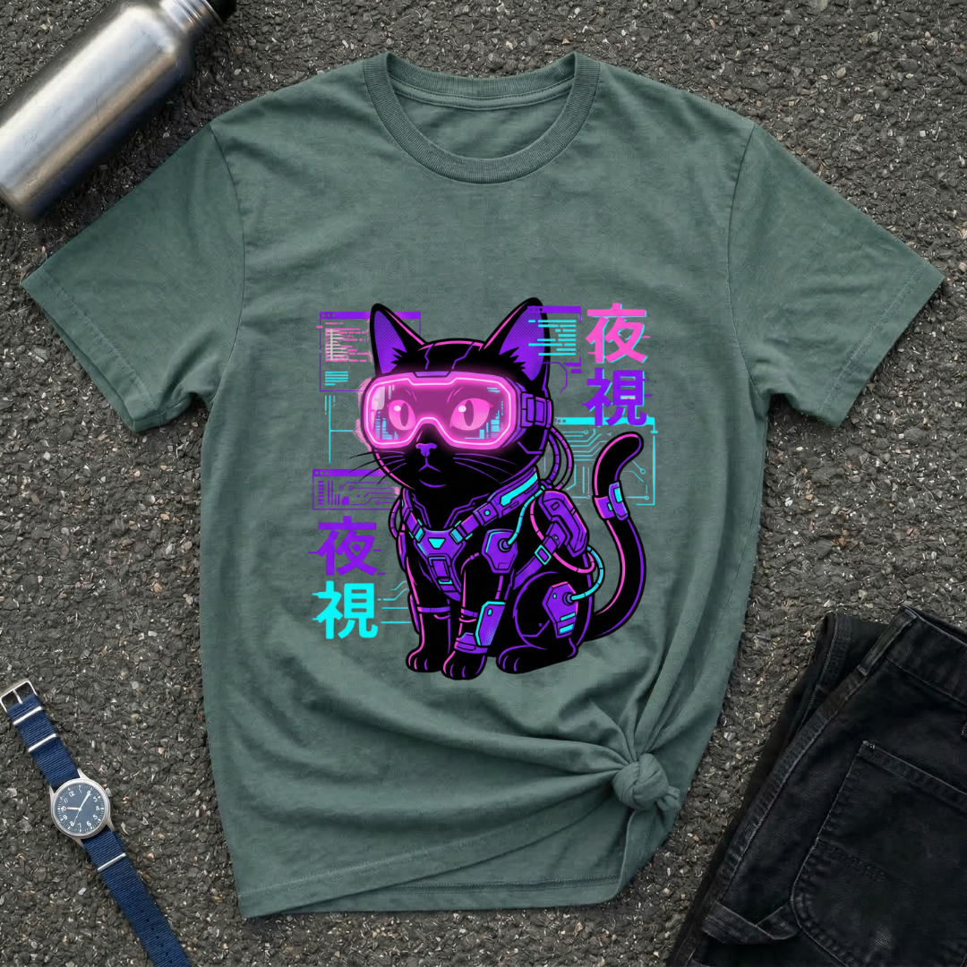 Cyber Cat T-Shirt