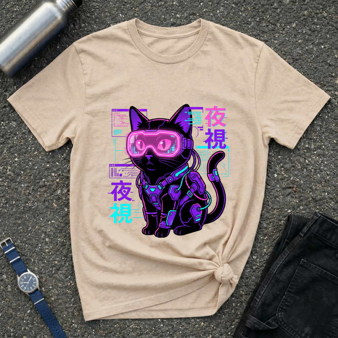 Cyber Cat T-Shirt