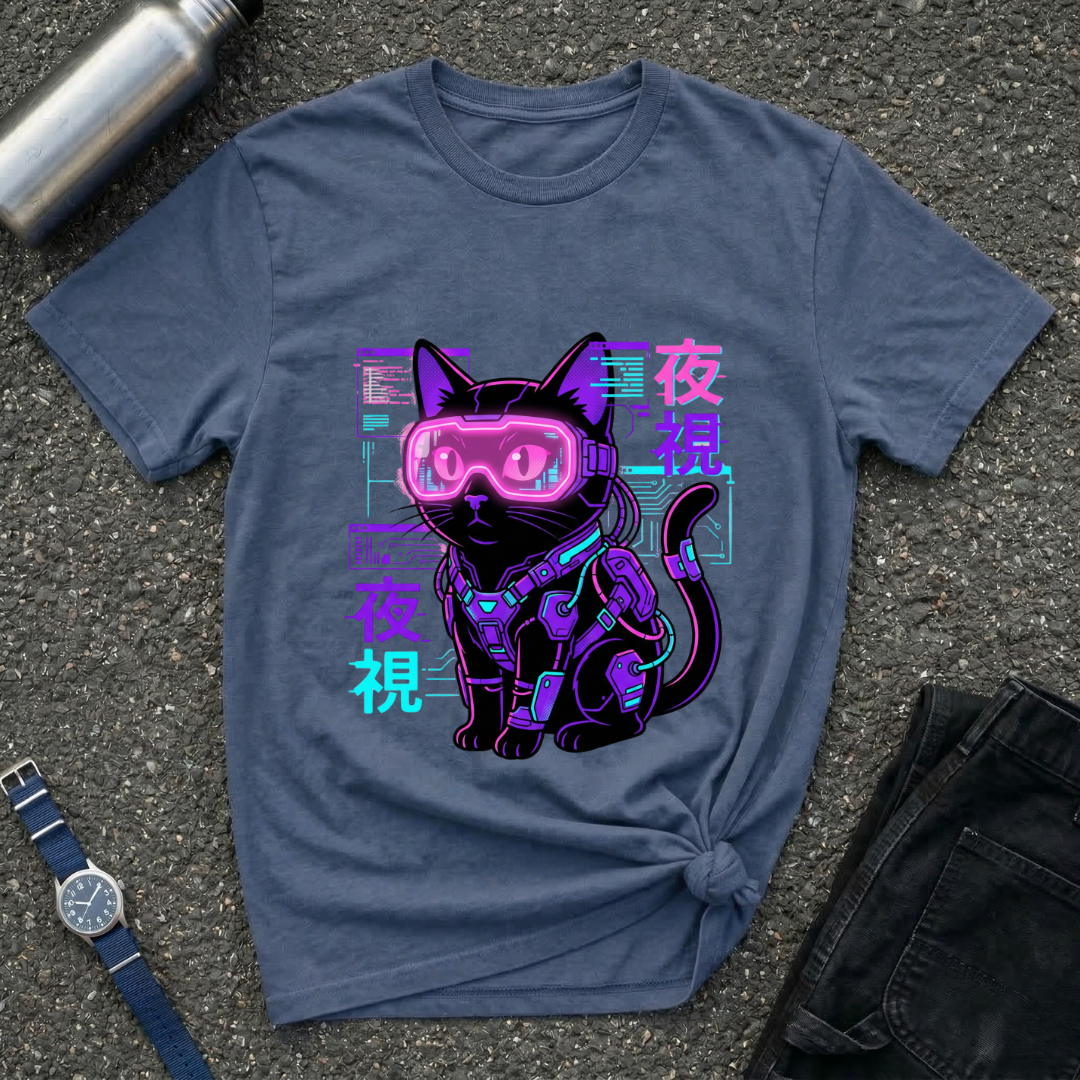 Cyber Cat T-Shirt