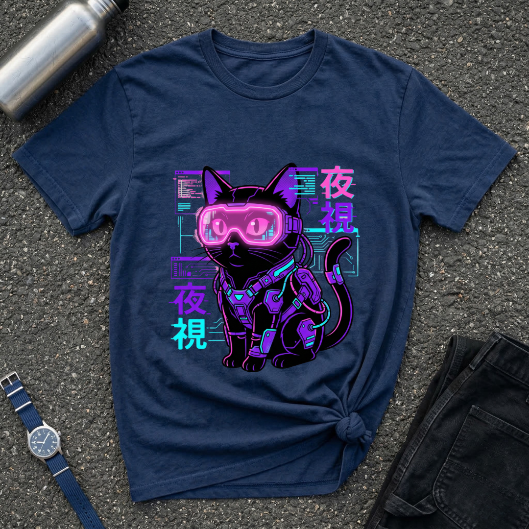 Cyber Cat T-Shirt