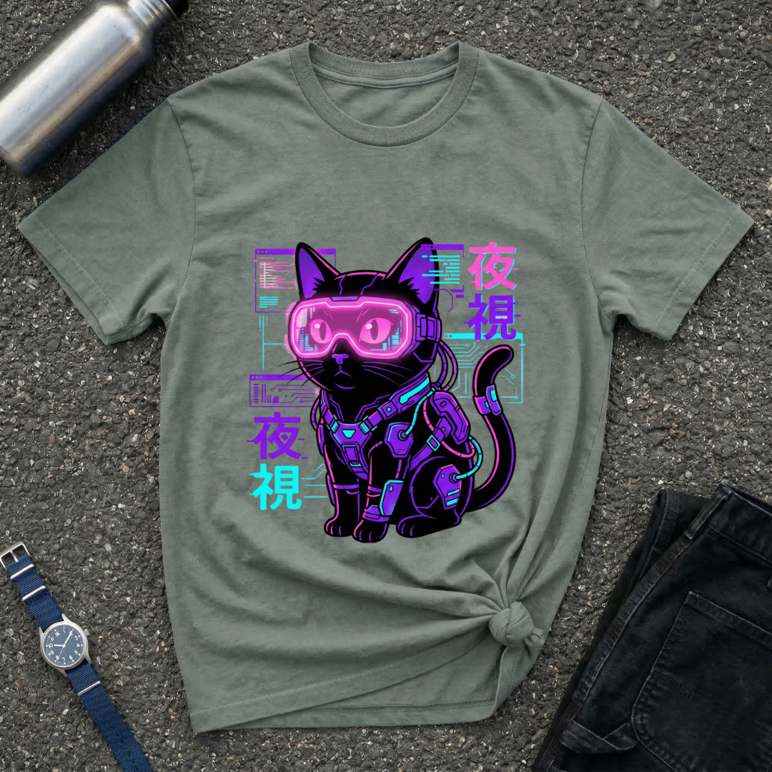 Cyber Cat T-Shirt